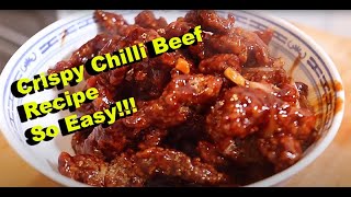 How to make Shredded Crispy Chilli Beef at Home! Easy and tasty!!!