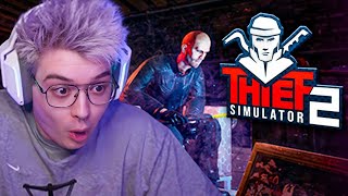 ГРАБИТЕЛЬ СНОВА В ДЕЛЕ | ШАРФ СНОВА ЗАШЕЛ В Thief Simulator 2