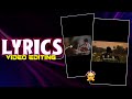 Reels trending lyrics editing  aesthetic lyrics  lyrics in editing alight motion