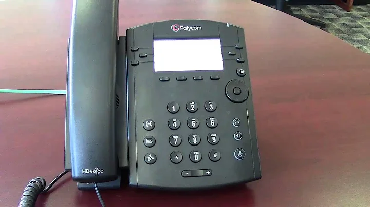 Tele-Data Solutions Training Video: Polycom VVX 300 - Dialing Extensions