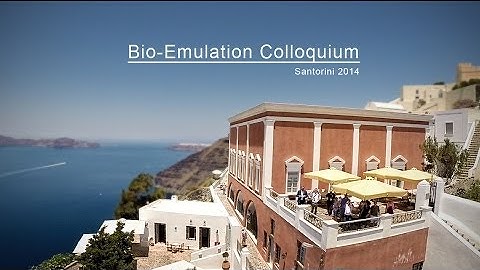 Bio-Emulation Colloquium - Santorini 2014, trailer #2