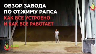 видео: Экскурсия по маслозаводу по отжиму рапса, показываю как устроен и как работает завод. картинка: Экскурсия по маслозаводу по отжиму рапса, показываю как устроен и как работает завод.