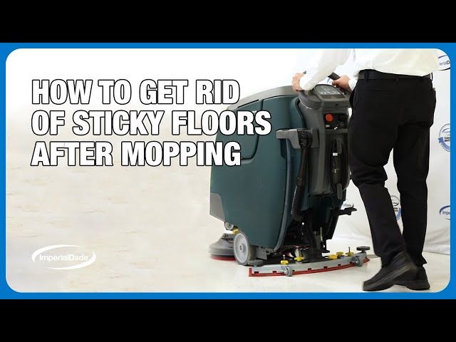 How to Get Rid of Sticky Floors After Mopping