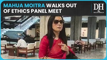 "Was asked filthy questions": TMC MP Mahua Moitra storms out of Ethics panel meeting