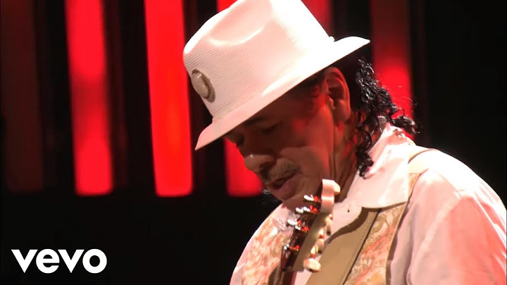 Oye Como Va Live version - Live performance video thumbnail