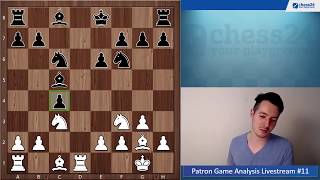 Pawns Are The Soul Of Chess  Patron Game Analysis #33 