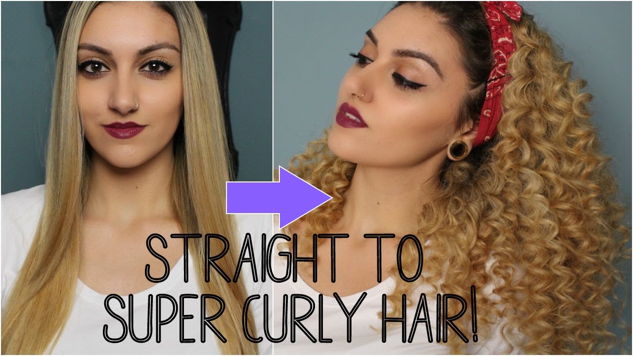 GRACEFUL HAIR MAKEOVER Curly Or Straight