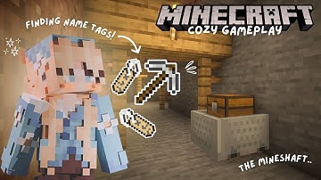 Exploring The Mineshaft! | Cozy Minecraft Survival Let