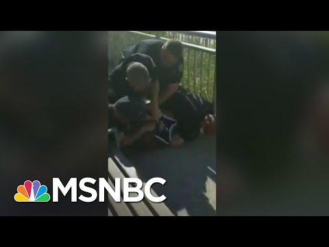 NYPD Officer Suspended After Video Shows Him Apparently Using Chokehold | The Last Word | MSNBC