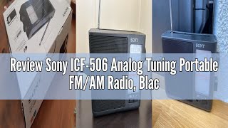 Review Sony Icf-506 Og Tuning Portable Fmam Radio, Black 2.14 Lb
