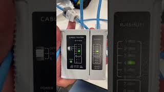 Testing the patch cable and Keystone Jack Net Worth