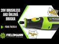 Fieldmann - AKU MODELÁŘSKÁ BRUSKAFDMB 200170-A #fieldmann #tools #diy