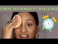 Quick & Easy 5 MINUTES MAKEUP CHALLENGE || MY EVERYDAY MAKEUP LOOK || SUPERMAKEUPSTYLE