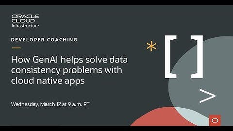 How GenAI Helps Solve Data Consistency Problems with Cloud Native Apps
