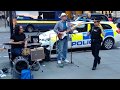 City of London Police close down busking band