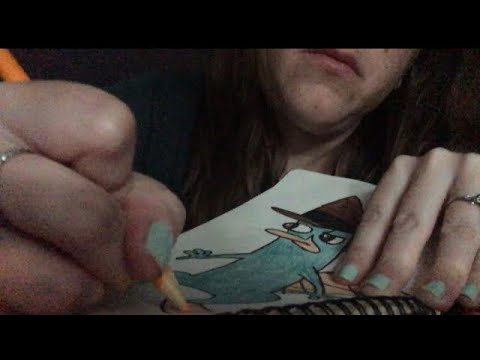 Drawing Agent P 🔎🥼lofi asmr