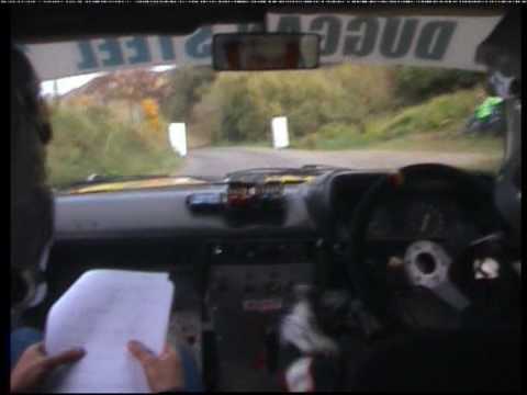 Simon Duggan & William Lynch * In Car Ardgroom *Junior, Killarney Rally of the Lakes 2009