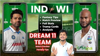 IND vs WI Dream11 Team Prediction, WI vs IND Dream11, India vs West Indies Dream11: Fantasy Tips