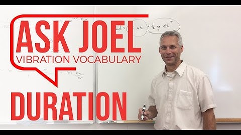 Vibration Test Duration | Sine & Random #askjoel