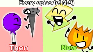 BFB:How objects got they new assets (episode 1-9)