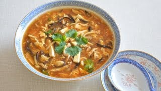 Chinese hot and sour soup, 酸辣湯