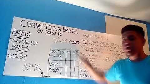 Converting Base 5 to base 10 Pt.1