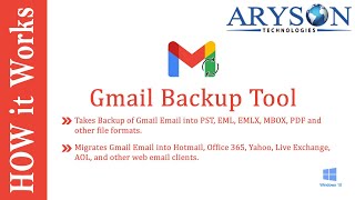 How to Backup Gmail Emails using Gmail Backup Tool