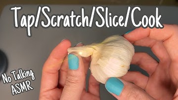 ASMR * Tapping on Ingredients * 🧄 Pasta 🍅 * No Talking * ASMRVilla