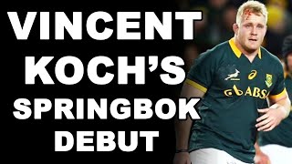 Vincent Koch's Springbok Debut