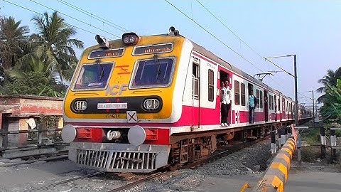 Quick Speedy New ICF Medha EMU & Old Colourful EMU Trains Skip Between Railgate | Eastern Railways