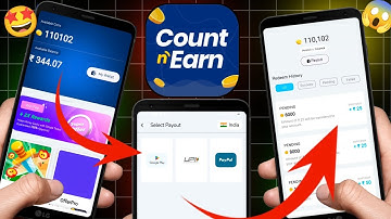 Count & Earn App | Knife Ninja Task Coin Not Add Problem | Contact & Earn Redeem Pending problem