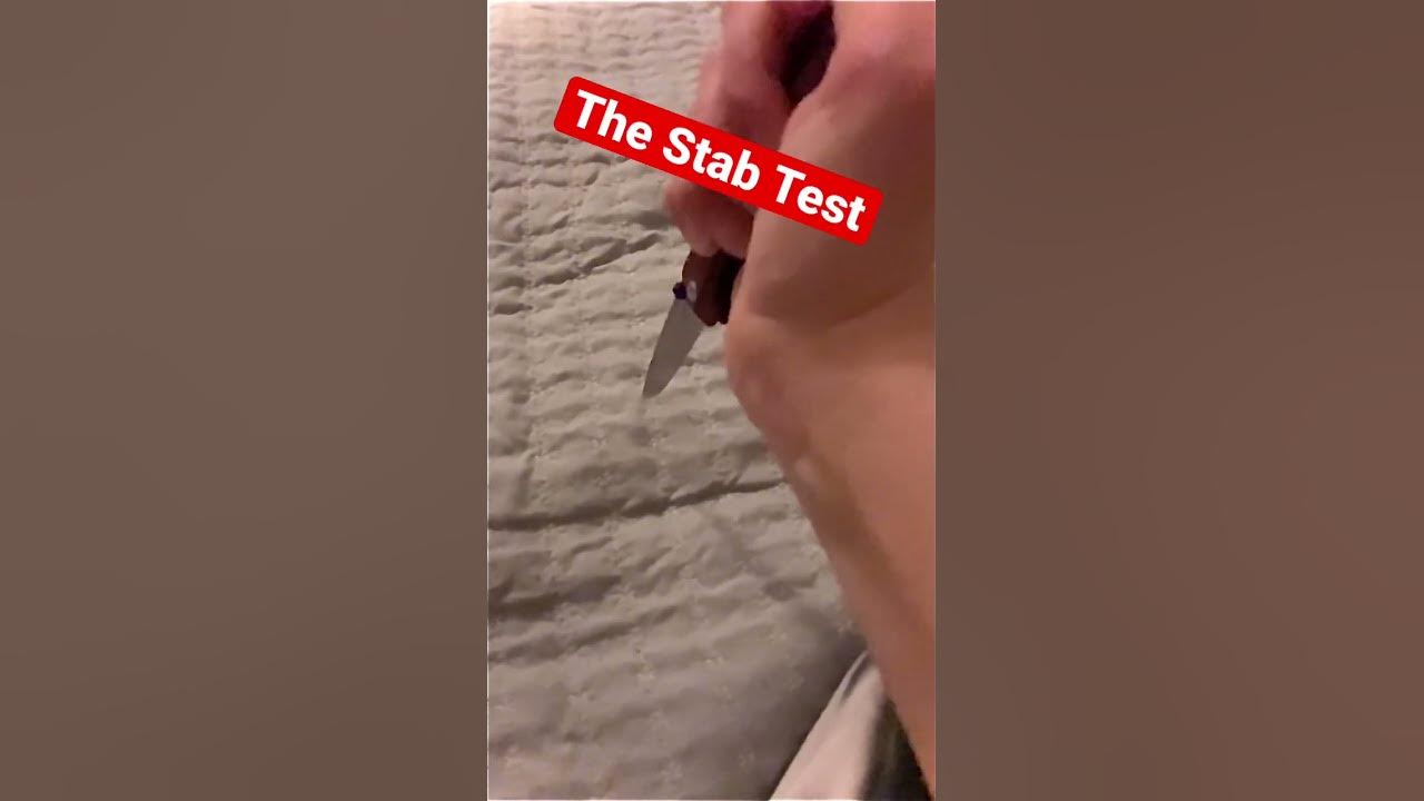 ~The Stab Test~ #knives ~The Stab Test~ #knives