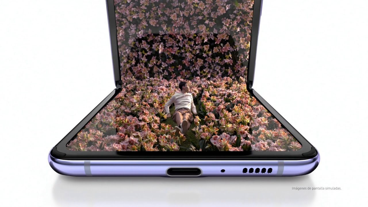 video Samsung Galaxy Z Flip 5G 2020