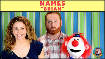 Learning Names with Mr. Clown: "Brian"
