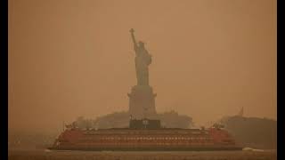 Air Quality Alert! FAA Grounds All Flights At NYC's LaGuardia Due To Canadian Wildfire Smoke