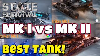 State of Survival :  Tank tests ! who is the better Tank ? screenshot 1