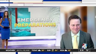 Emergency preparations for hurricanes