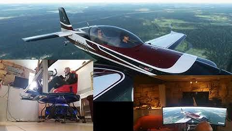 MSFS2020 Extra 300 hard G  at 6dof Motion Simulator