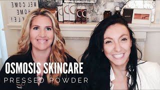 Osmosis Pressed Powder REVIEW | Sunblock Protection | Medical Grade Skincare