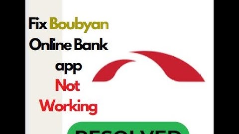 How to Fix Boubyan App Login Problem | Unable to Login Issue #troubleshooting #appnotworking #tech