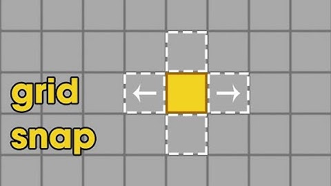 Godot 4: Tilemap, Snap To Grid