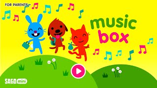 Sago Mini Music Box | Саго Мини Музыкальная Шкатулка - Путешествие Кота Джинджея | Cat Jinja