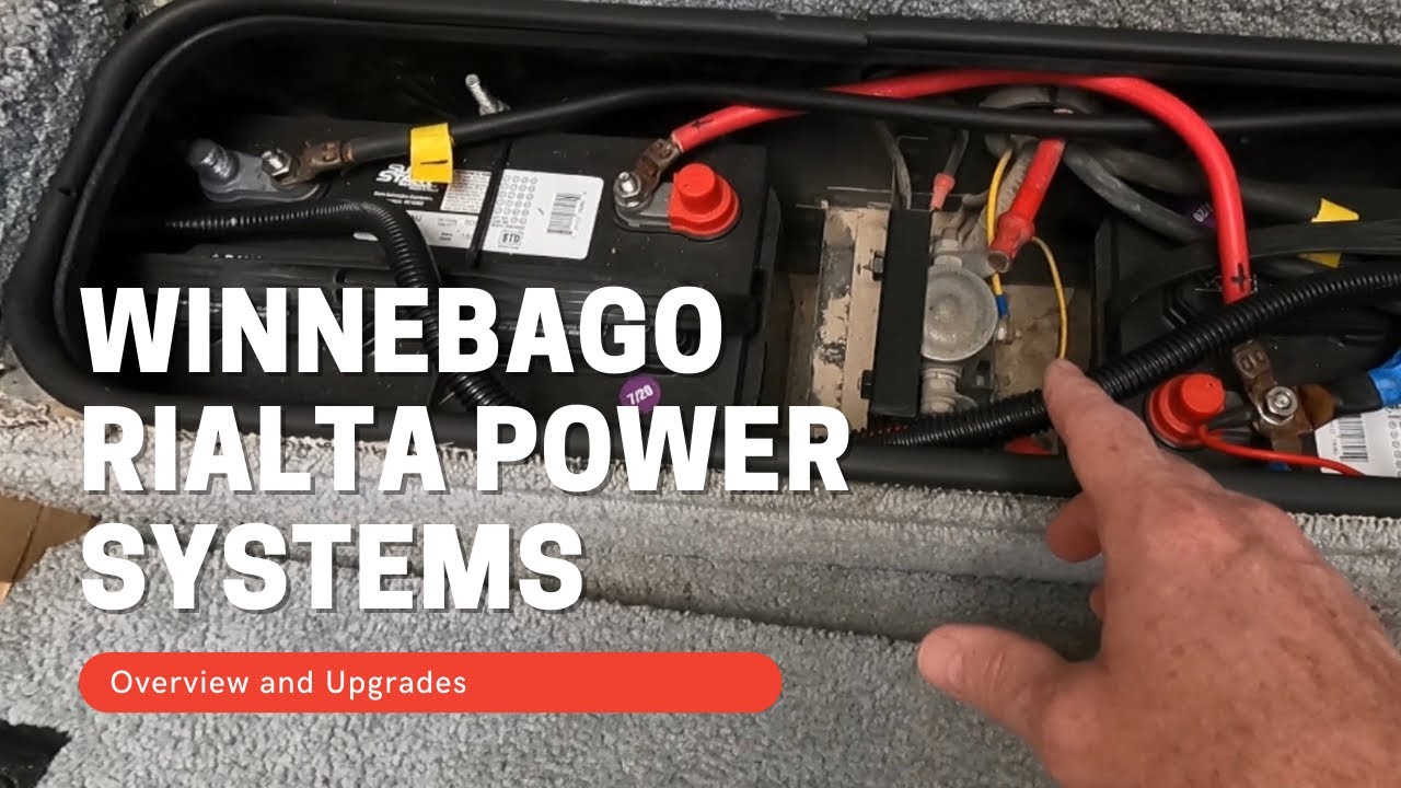 Winnebago Rialta Power Systems Overview YouTube