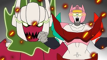 The  ULTIMATE Transformer Combiner Showdown! Abominus vs Orthia (Elita Prime) Who will win??