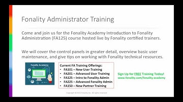 Welcome to Fonality Install