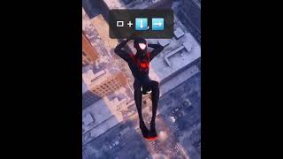 Spiderman Miles anime style swinging tutorial 스파이더맨 마일즈 튜토리얼 #shorts screenshot 4