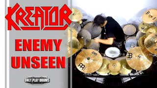 Kreator - Enemy Unseen (Only Play Drums)