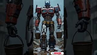 robot, Life is a struggle #aivedio #optimusprime #klingai