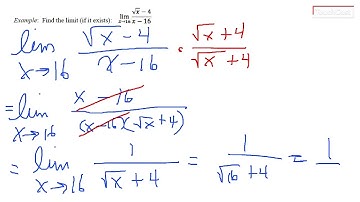 2.1 Limits and Indeterminate Forms (Fri. Video 2)