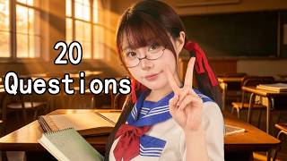 ASMR Ask 20 Questions about You, POV Roleplay (Mind Focus & Soft Whispers)